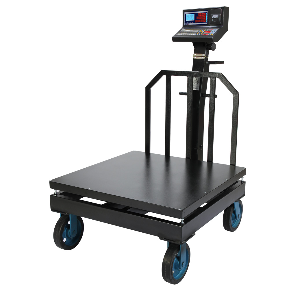 باسکول 13000 پلاس -  1000 کیلوگرم -  چرخدار