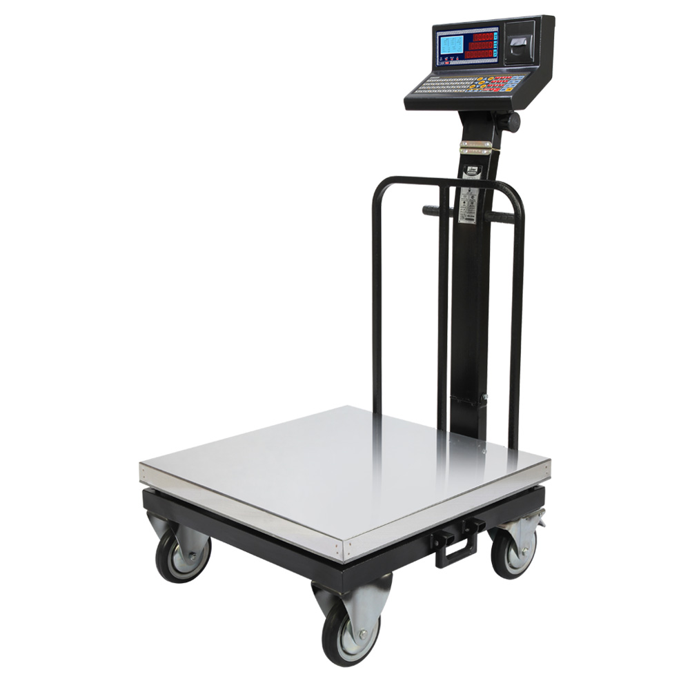 باسکول 13000 پلاس - 300 و  500 کیلوگرم - چرخدار